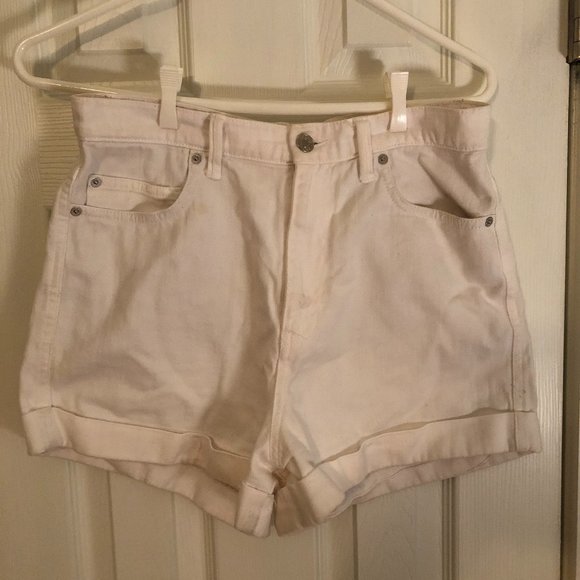 White High Waisted Gap Short - Picture 1 of 5